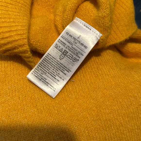 Gap sweaters. Blue, yellow, tan. - Picture 11 of 11